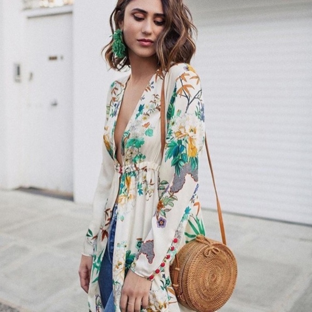 Round Rattan Straw Bag